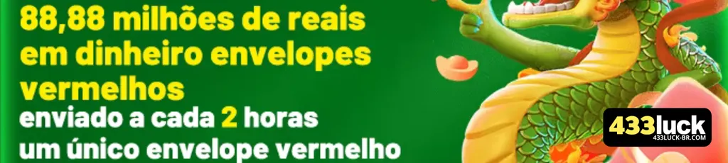 Promoções e bônus disponíveis no 433luck Cassino Brasil