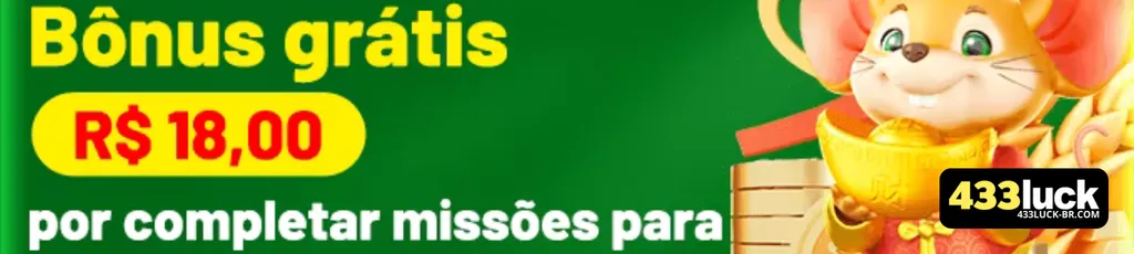 Promoções e bônus disponíveis no 433luck Cassino Brasil
